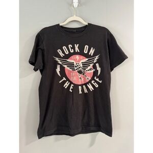 Rock On The Range 2016 Concert T Shirt Mens‎ Size M Band Lineup Disturbed